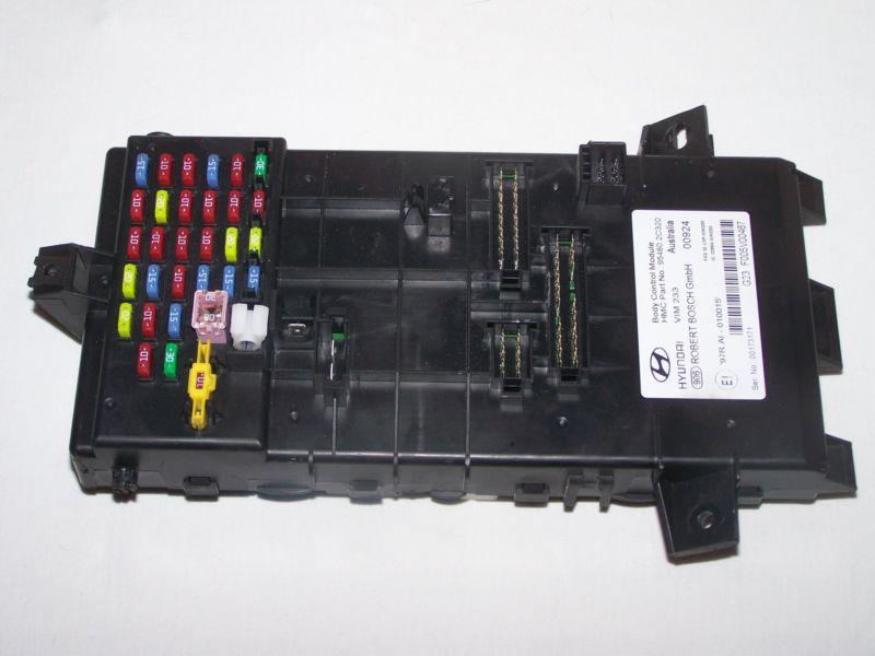 03-08 hyundai tiburon bcm body control module oem 95480-2c320 fuse panel