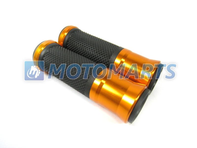 7/8" 22mm golden handlebar hand grips for cbr 600 900 1000 rr 954 919 923 1100xx