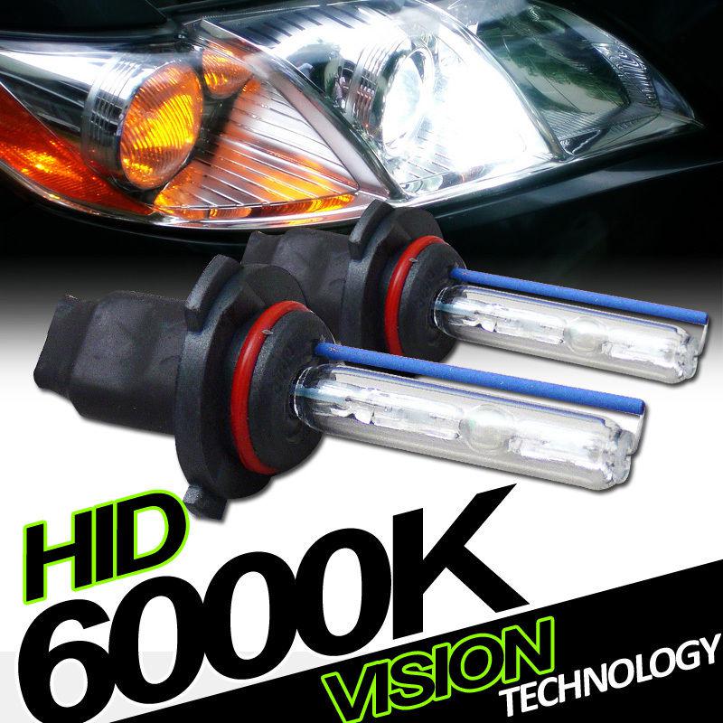 2x 9005/hb3 bulb 6000k xenon hid conversion kit w/ ballast headlight high beam 3