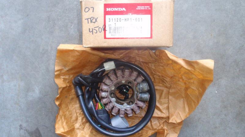 08 honda trx450r trx 450r stator alternator magento generator 06 07 08 09