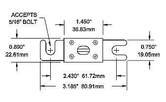 Blue sea 5164 35a anl fuse blue sea systems 5164