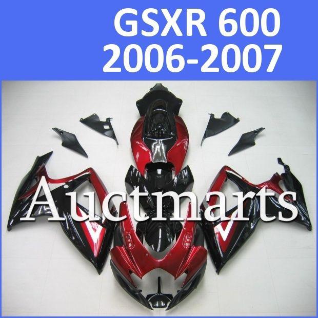 Fit suzuki gsxr 750 gsxr 600 06 07 gsx-r 2006 2007 fairing bodywork k6 d11 g59