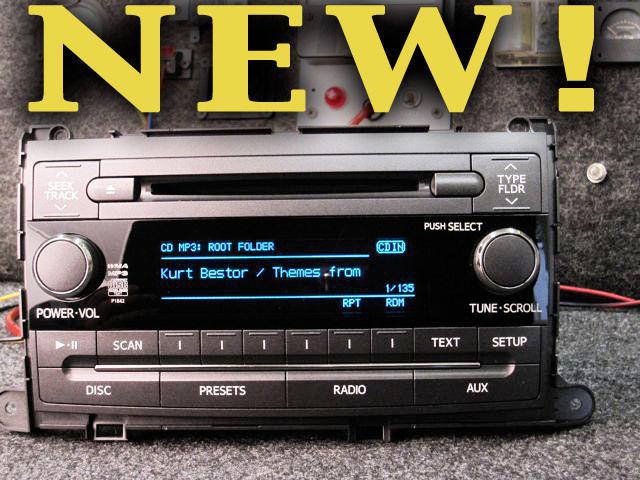 Toyota sienna cd disc mp3 player sat xm radio stereo 10 11 12 p1842 86120-08270