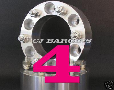 6lug| isuzu | toyota | mitsubishi | 1.5"| 6x5.5 | 108cb | wheel adapters spacers