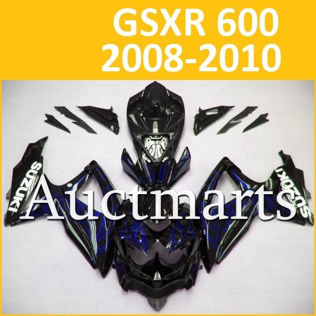 Fit suzuki 08 09 10 gsxr 750 gsxr 600 gsx-r 2008 2009 2010 fairing k8 b13 j31