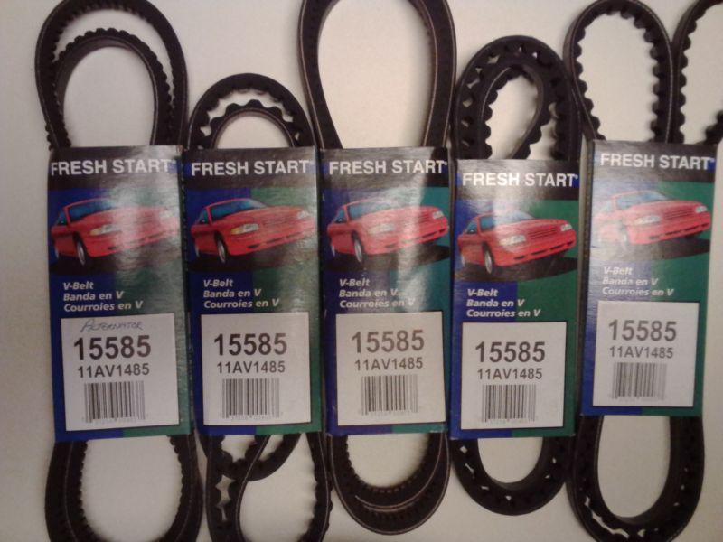 Fresh start by goodyear drive belt - 15585 - 11av1485 quantity of 5