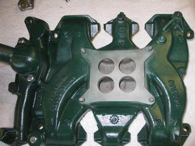 1954 olds 4bbl. intake manifold