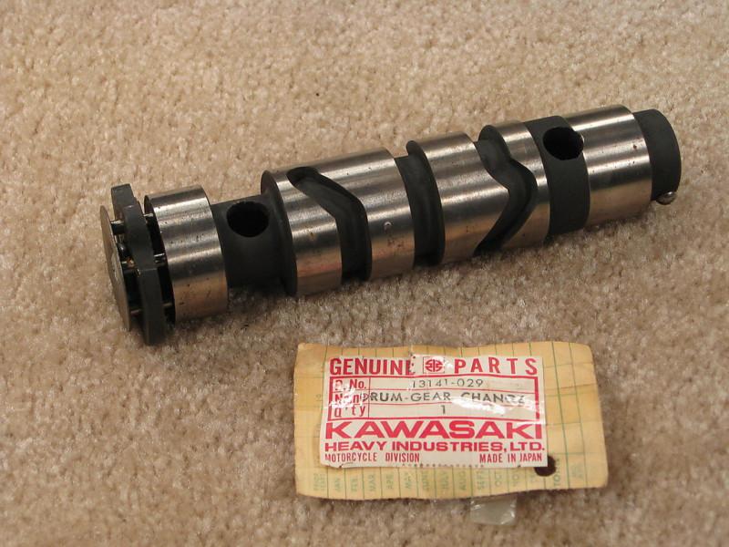 Nos kawasaki s2 mach ii s 2 correct gear change drum assembly