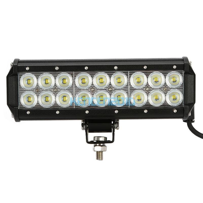 54w cree led flood beam 4wd awd work light driving off-road car suv bar wagon