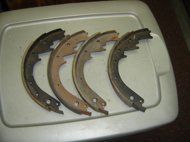 1949-59 ford f1 f100 55 tbird rear brake shoes