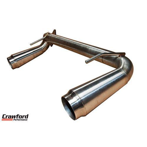 Genuine crawford gymkhana exhaust for 08-13 subaru sti wagon