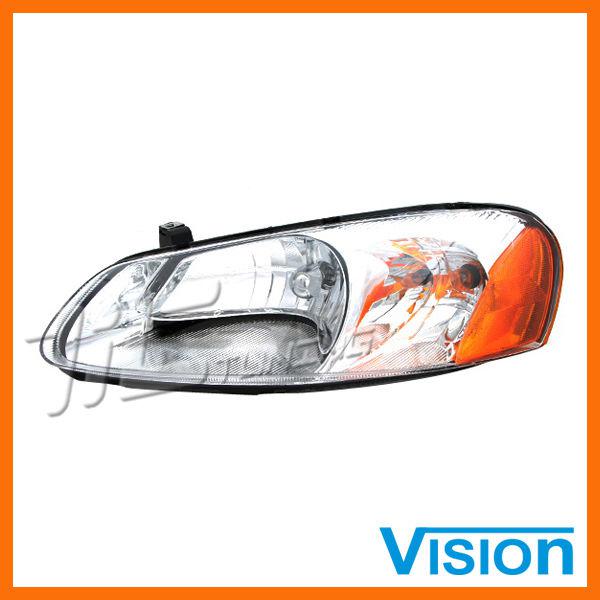 01-02 dodge stratus 4dr es se r/t sedan driver left side headlight lamp assembly