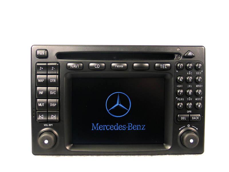 2000-2002 mercedes e class comand navigation radio bosch w210 a210 820 55 89