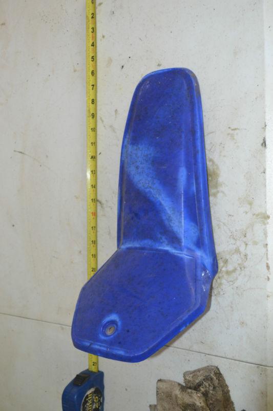 Yamaha pw80 front fender blue  pw 80 r 2003 03 04  dirt bike free shipping