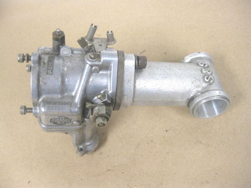 S&s super e carburetor with s&s manifold for panhead harley davidson motorcycle