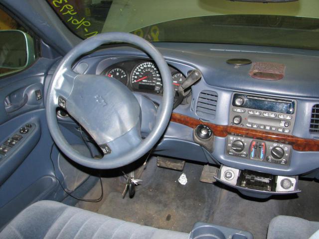 2003 chevy impala front passenger seat belt & retractor only blue