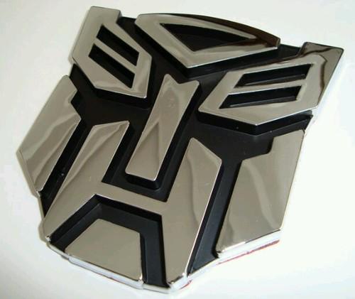 3d autobot transformer car emblem decal