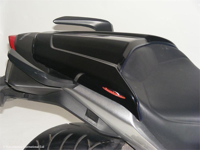 Honda vfr1200 vfr 1200 2010 2013 rear seat cowl black - made in england