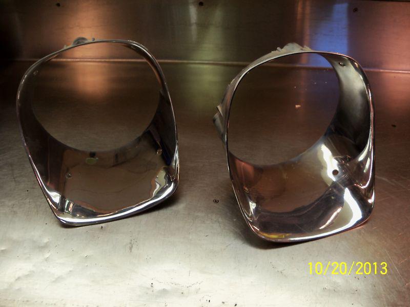 1978-1981 chevrolet camaro headlight bezel set