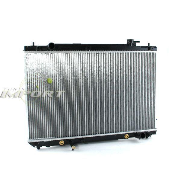 01-03 toyota highlander 2.4l 5/8" aluminum core radiator replacement assembly