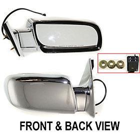 Power side view door mirror assembly passenger's right (corner mount)