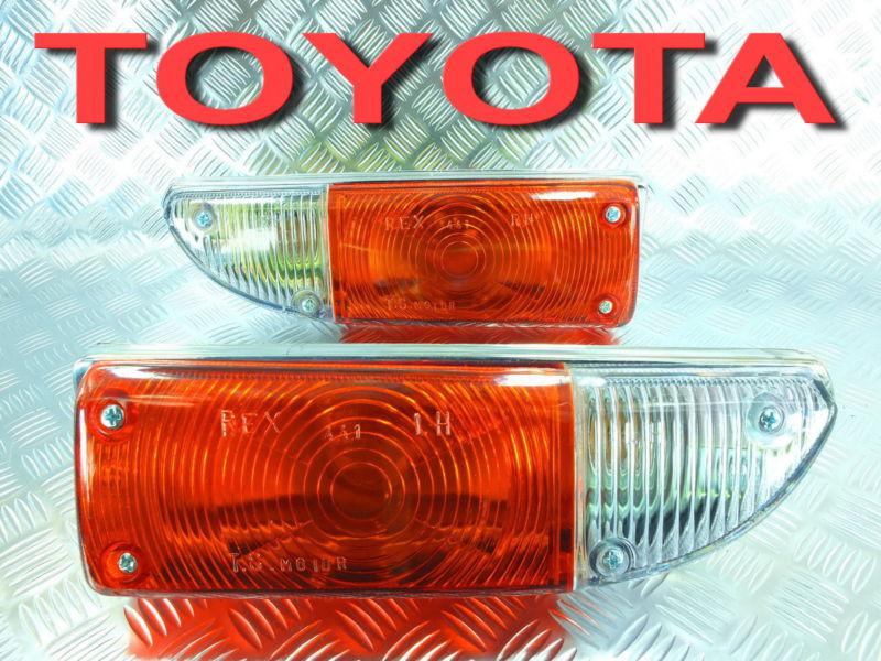 Toyota corolla te27 ke25 ke20 parking turing light lamp 1 pair