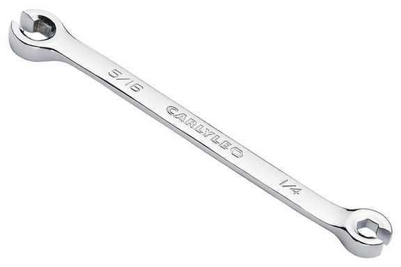 Carlyle hand tools cht fnw810 - wrench, flare nut sae; 1/4"", 5/16""; 6; full...