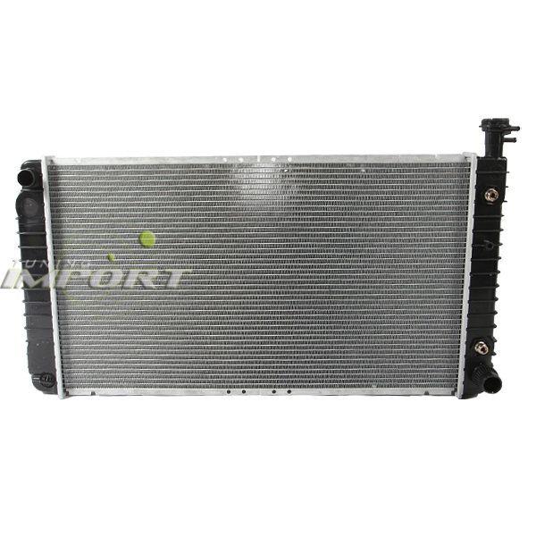 2004-2009 chevrolet express 1500/2500 5.3l v8 1-row radiator quick release only