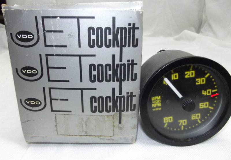 Nos vdo jet cockpit tachometer for a 1975 vw beetle