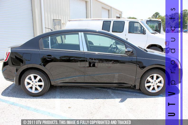 2009 - 2013 mazda6 6pc stainless steel beveled chrome pillars posts trim mazda 6