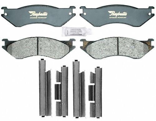 Raybestos atd758m brake pad or shoe, front-advanced technology brake pad