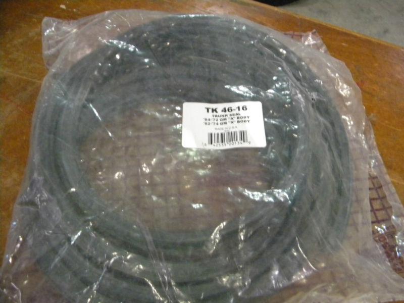 Metro sponge supersoft weatherstrip trunk seal tk 46-46 gm 64-72 a 62-74 x body