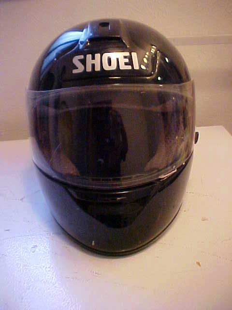 Shoei motorcycle helmet rf-800 black, size xxl, 63-64cm, 7 7/8 - 8 with visor