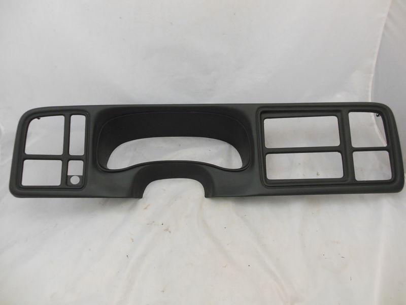 00 01 02 tahoe suburban 99 - 02 silverado radio heater dash bezel graphite 12i