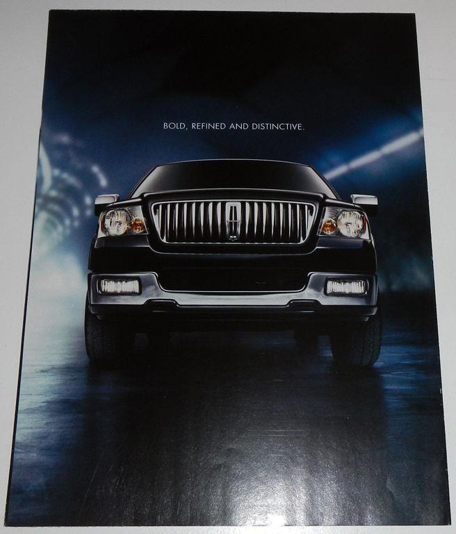 2006 lincoln mark lt brochure poster