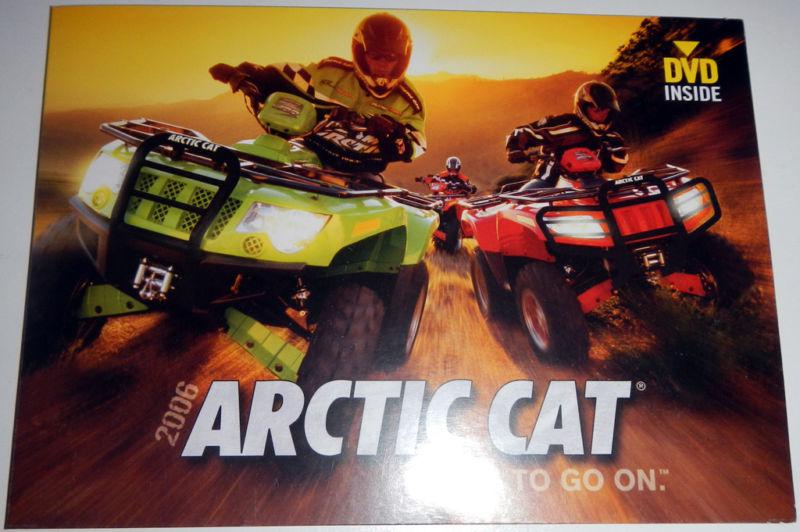 2006 arctic cat dvd ft atv 650 500 tbx trv 400 250 and side-by-side prowler