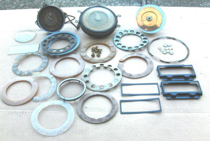 1939 & 1940 packard super 8 & 180 - lot of dash pieces