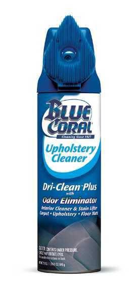 Blue coral bc dc22 - cleaner / multi-purpose, blue coral upholstery cleaner; ...