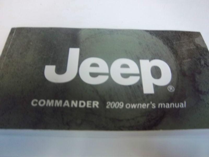2009 jeep commander owners manual