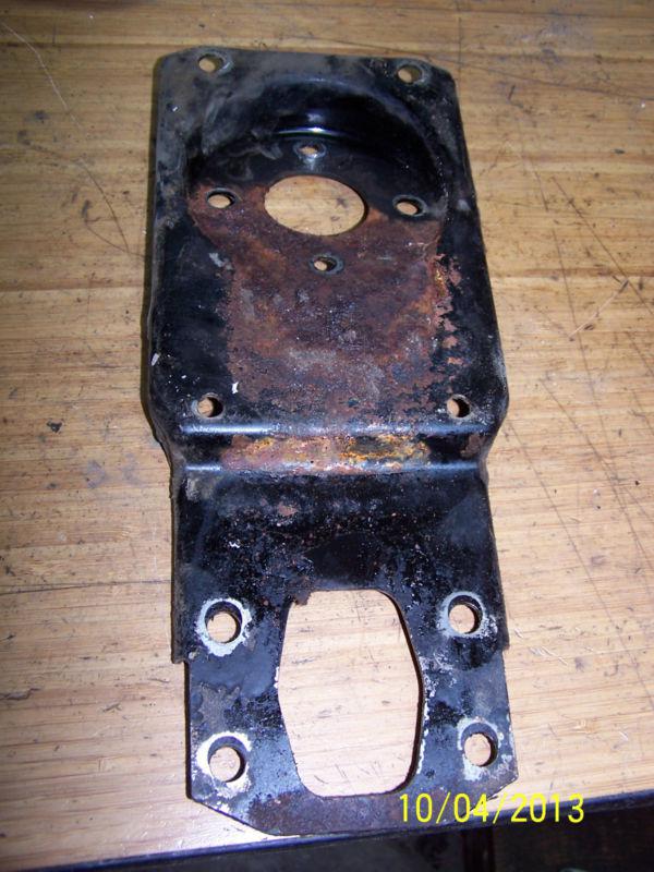 1957 chrysler imperial brake pedal reinforcement panel