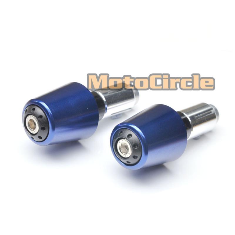 Blue cnc bar end bego honda cbr600rr cbr1000rr cb 600 cbr vfr 800 rr f4 f4i