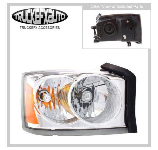 Driving light with bulbs new clear lens right hand halogen rh passenger side car