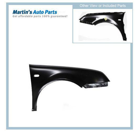 Primered new fender right hand front vw rh passenger side vw1241130 1j5821022b