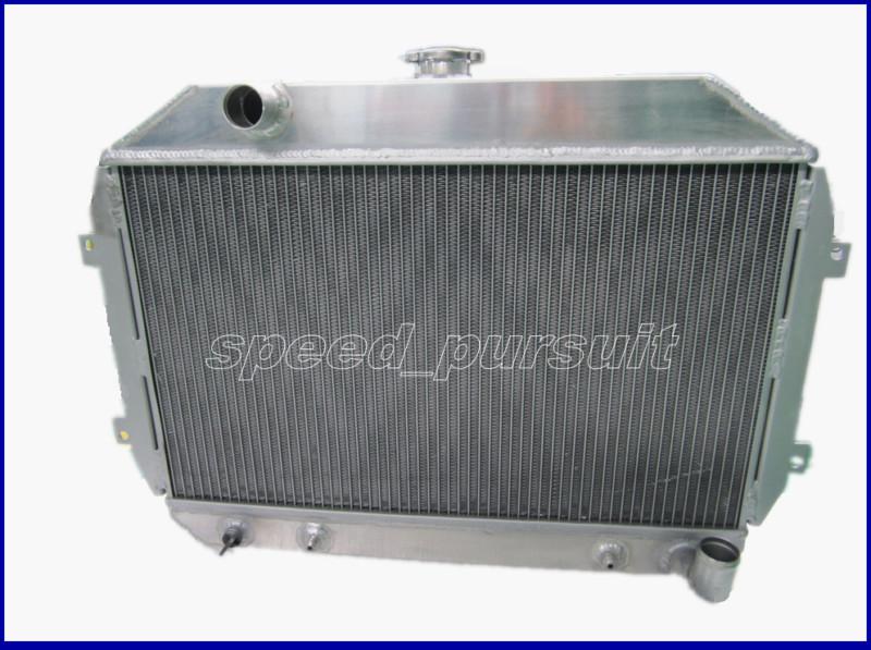 1970-1975 nissan datsun 240z/260z l24/l26 3 rows aluminum radiator 70-75 