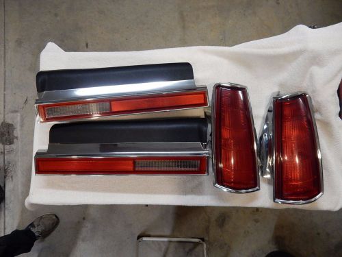 86 87 88 89 90 91 92 lincoln mark vii lsc taillight set complete brake light