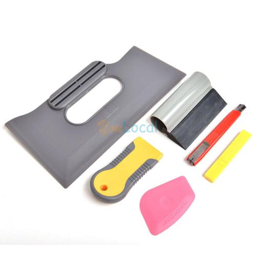 Pro 5 way trim window tinting tools kit for house application of tint film usa