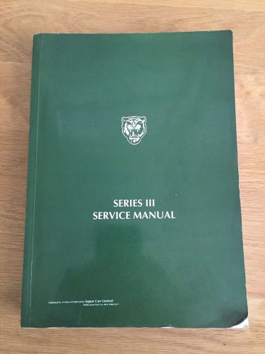 Jaguar series iii 3 service manual