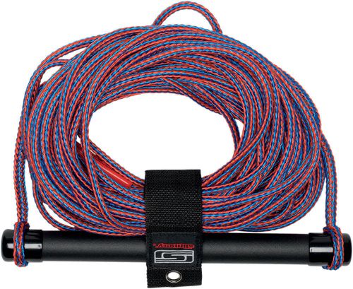 Slippery standard water ski rope (75 ft. long, 1 section, 16 strand)