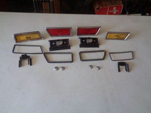 1970-72 buick skylark gs side marker lights