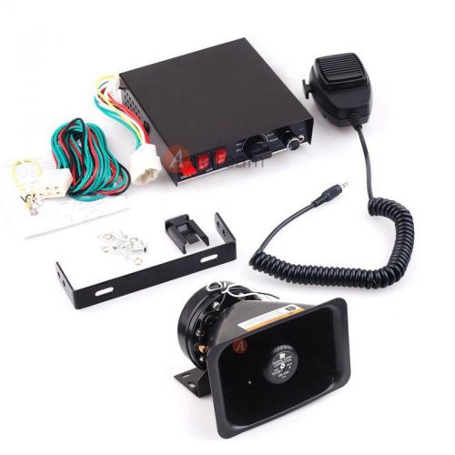 100w super power electronic alarm siren box unit loudspeaker warning horn system